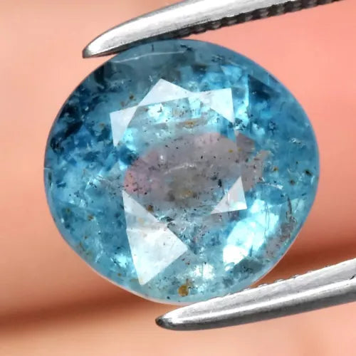Aquamarijn, gefacetteerd