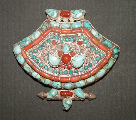 Hangers met koraal en turkoois